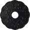 Ekena Millwork Terrones Butterfly Ceiling Medallion (Canopies up to 3 7/8"), 17 7/8"OD x 3 7/8"ID x 1"P, Steel Gray CM17TSSGS - alternate 1